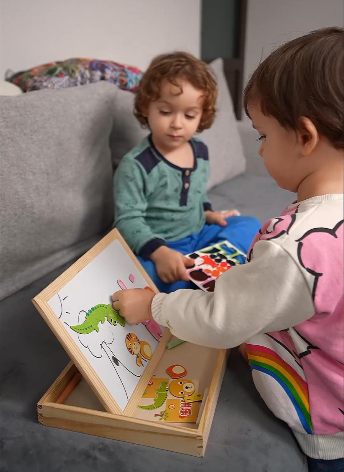 Tablita educativa 2in1 cu peste 100 piese - Doar 49.90RON