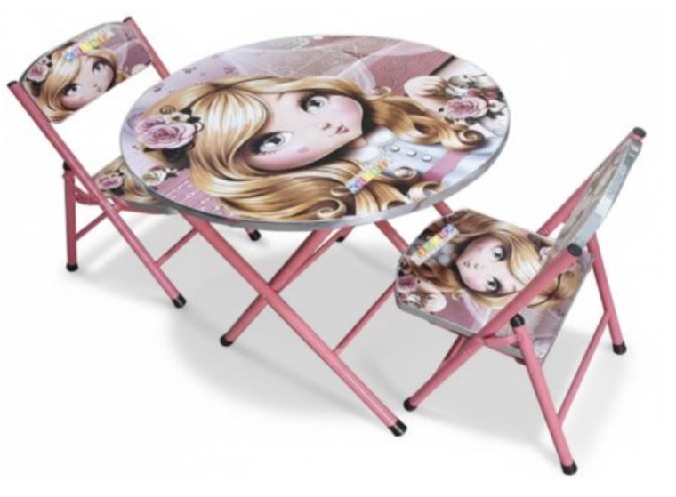 Set Masuta + 2 Scaune pliabile - Oferta Christmass + CADOU Surpriza