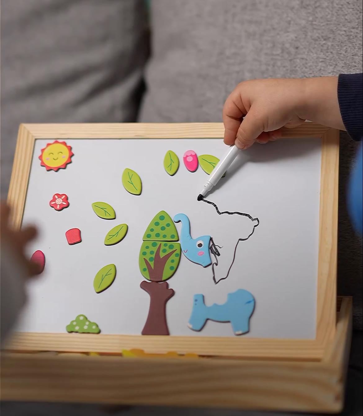 Tablita educativa 2in1 cu peste 100 piese - Doar 49.90RON