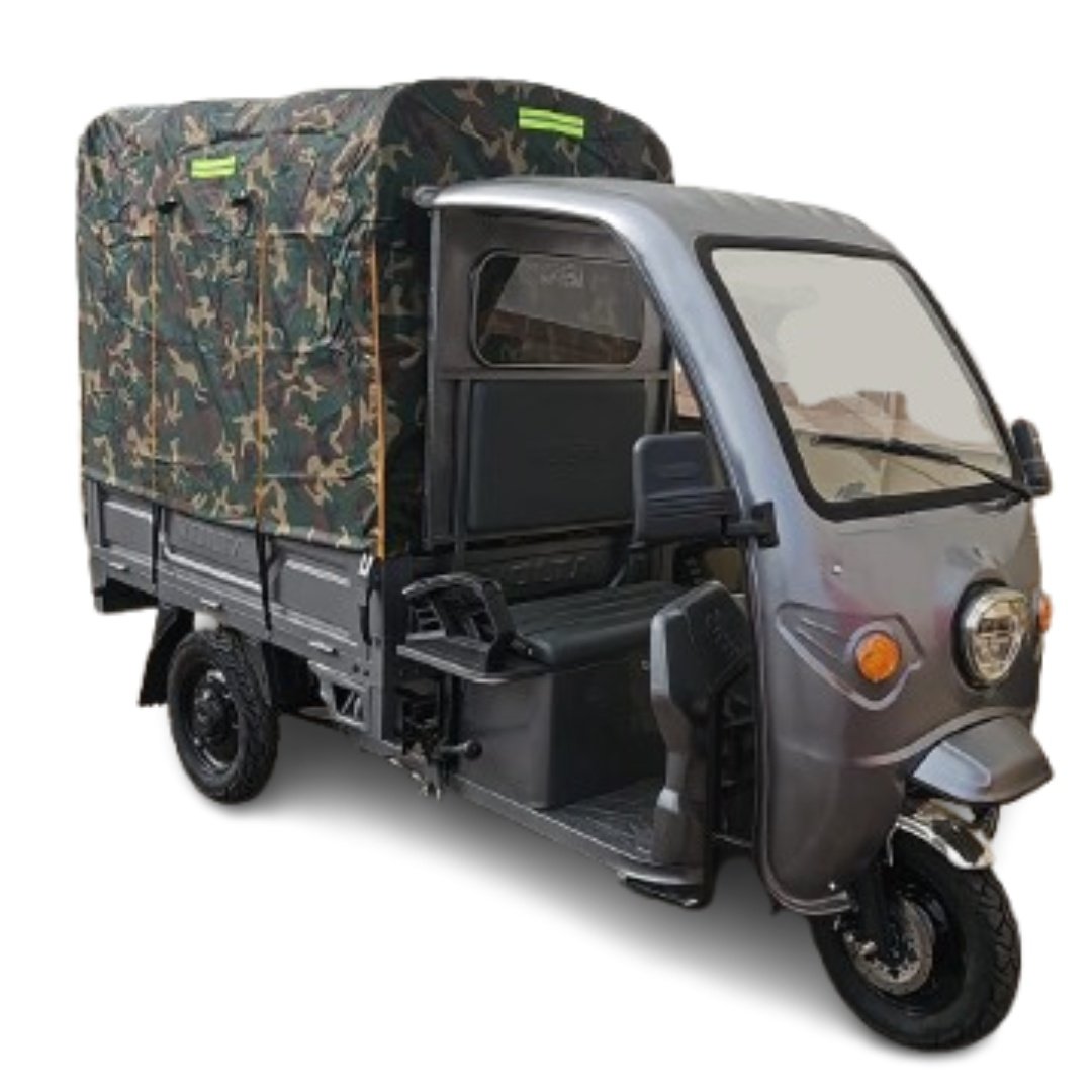 Prelata impermeabila pentru tricicleta electrica – Model Universal