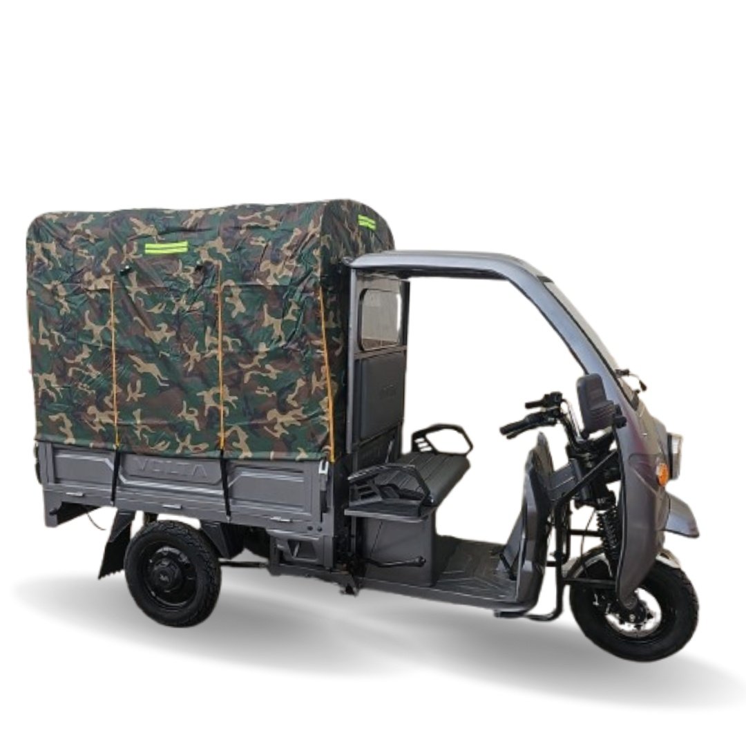 Prelata impermeabila pentru tricicleta electrica – Model Universal