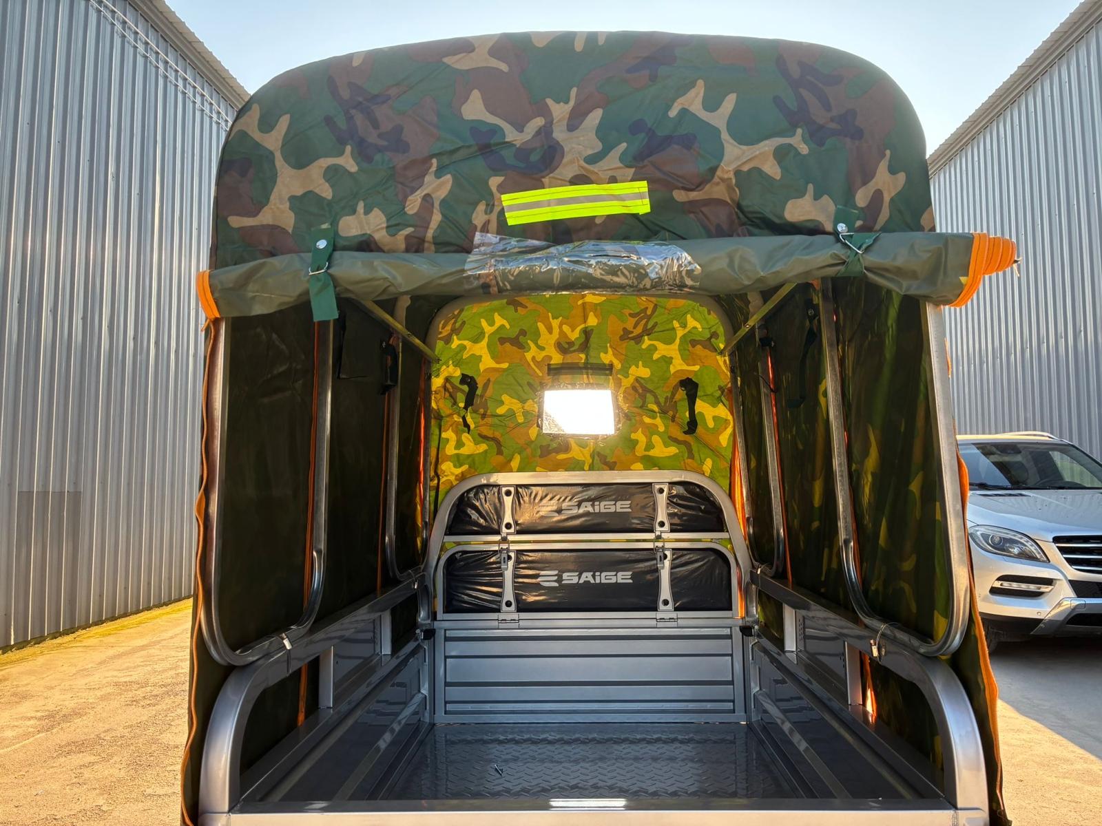 Prelata impermeabila pentru tricicleta electrica – Model Universal