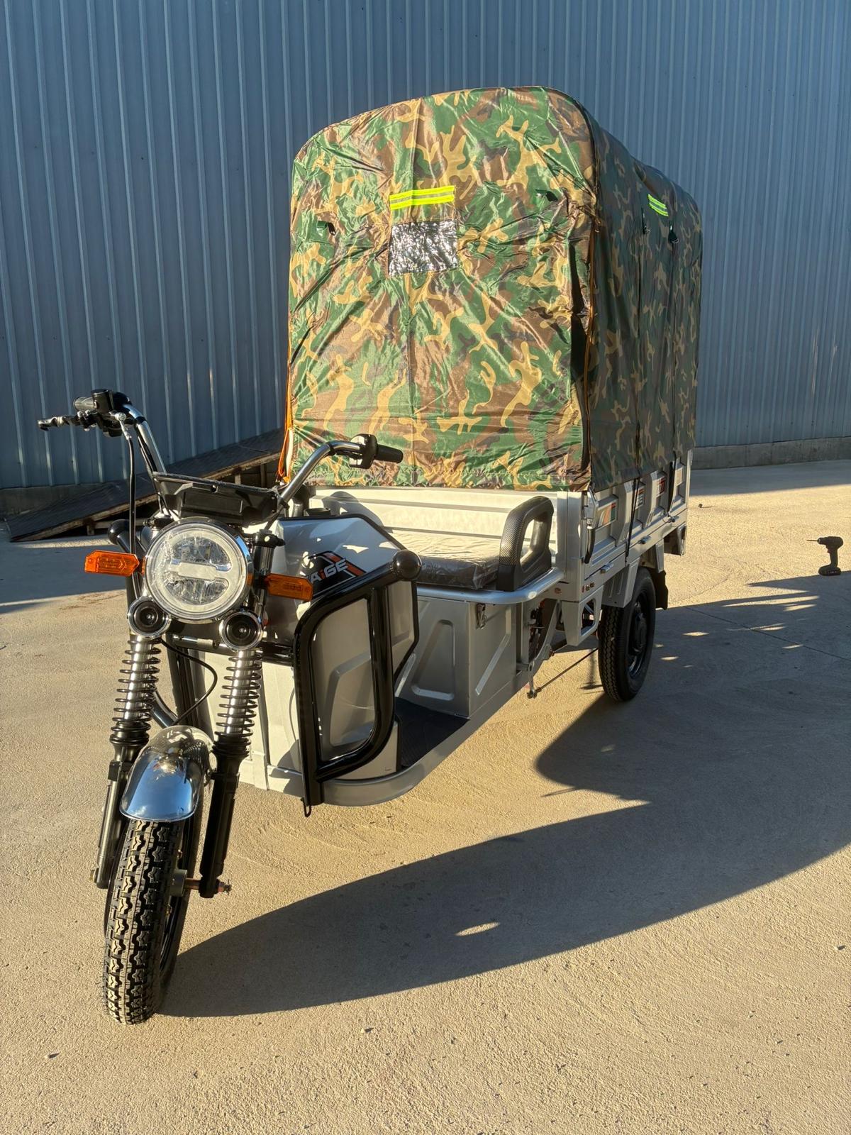 Prelata impermeabila pentru tricicleta electrica – Model Universal