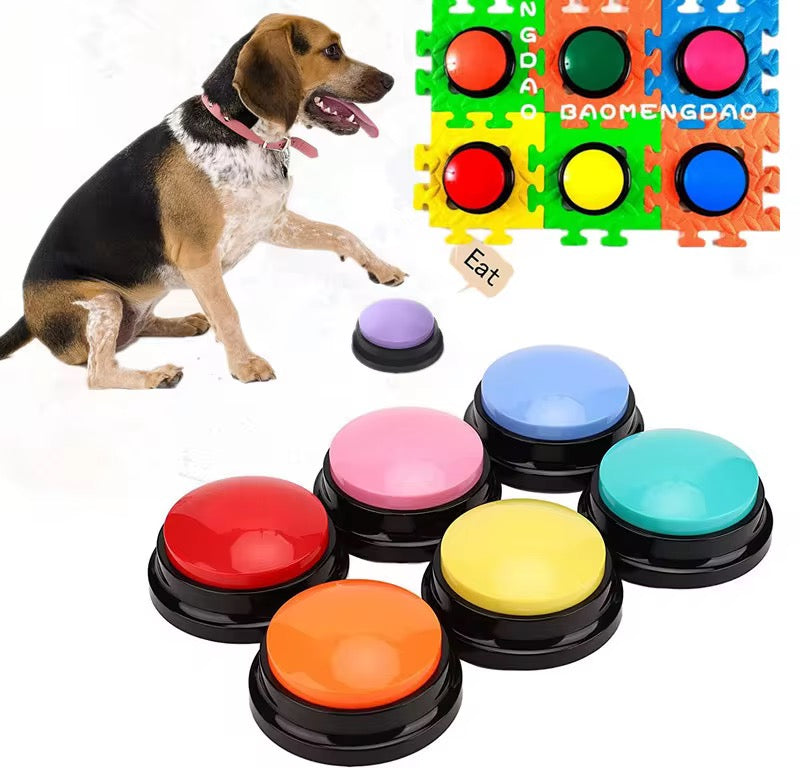Set de 6 Buzzere Interactive – Distracție și Învățare pentru Copii și Animale de Companie